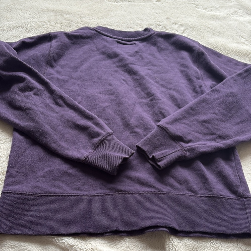 Roots Purple Crewneck Sweatshirt – Size S | Canadian Heritage | Cozy Casual | - Picture 7 of 8